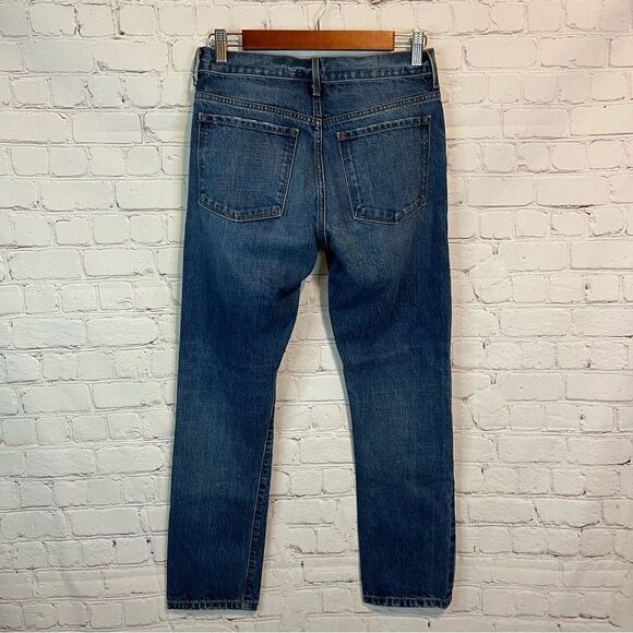 White Oak High Rise Dark Wash Straight Jeans size 25 - Picture 6 of 12